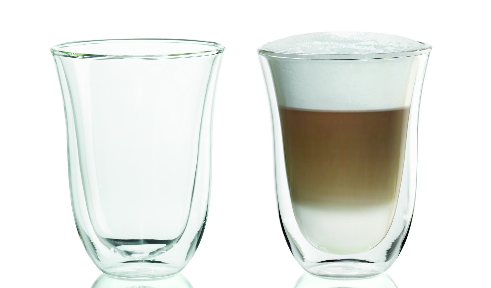 Latte Collection Whole Glasses Love 6 – Fancy - DeLonghi Mixed