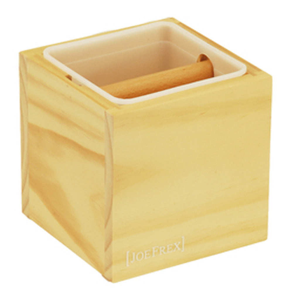 Joe Frex Knock Box Classic With Natural Wood Grain Whole Latte Love