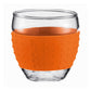 Bodum Pavina Grip Glass 3oz Cups in Orange