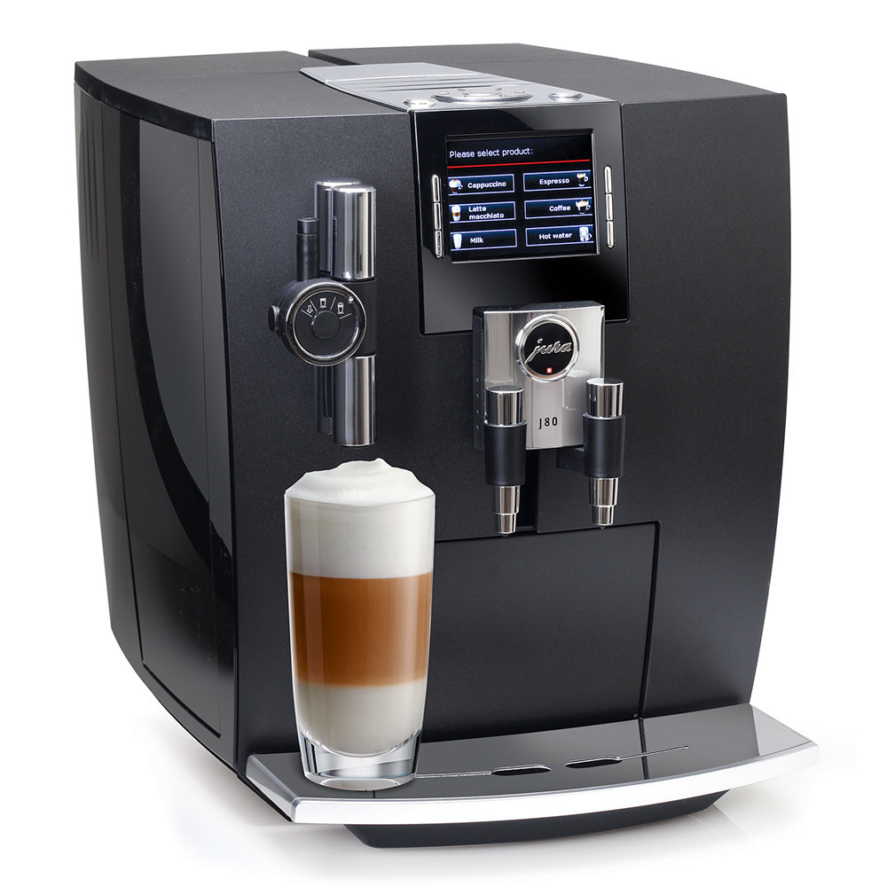 Jura J80 with latte macchiato