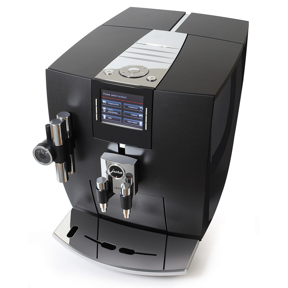Jura J80 Matte Black One Touch Automatic Espresso Machine -Top