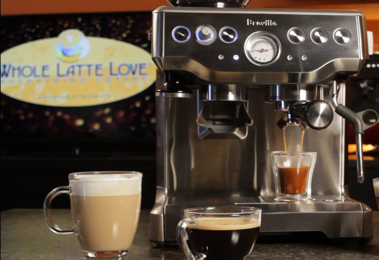 Breville BES870XL Barista Express – Whole Latte Love