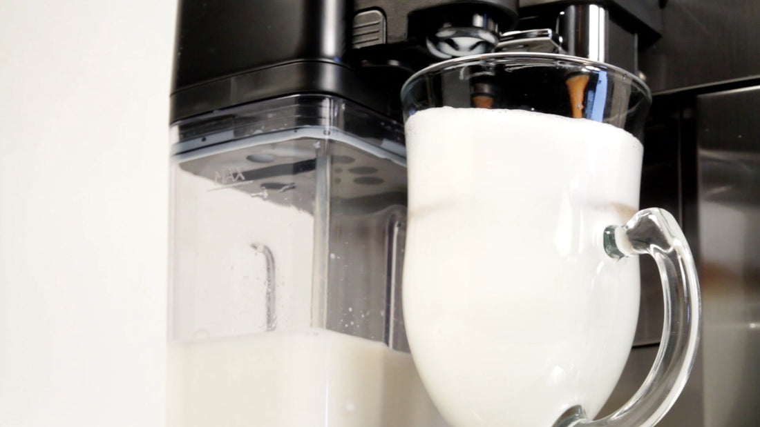 Gaggia Anima Prestige Super-Automatic Espresso Machine - Frothing Milk