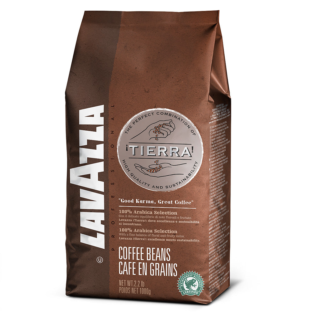 Lavazza TIERRA オーガニックホールビーン　１kg×１２袋 Lavazza Tierra! Whole Bean – Whole Latte Love