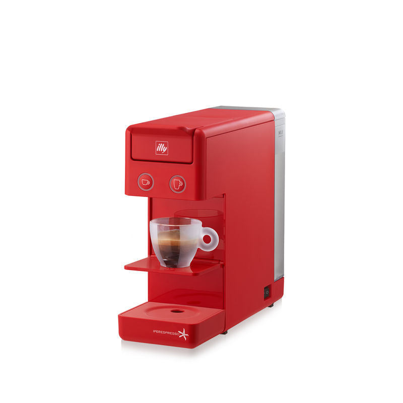 illy Y3.2 iperEspresso Espresso & Coffee Machine in Red
