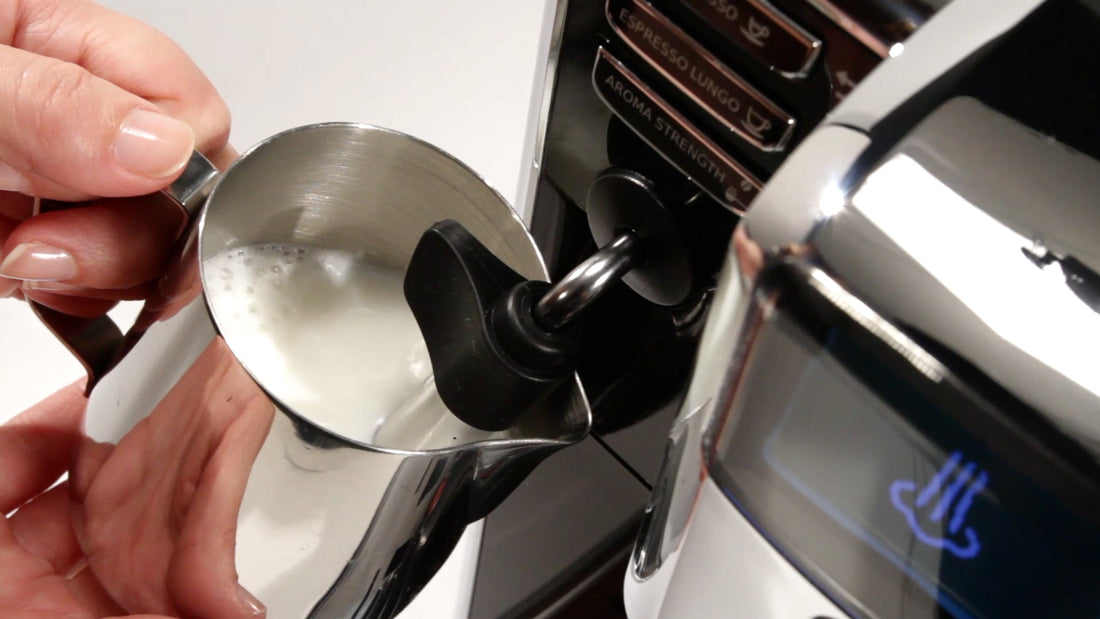 Refurbished Gaggia Anima Super-Automatic Espresso Machine - Frothing Milk