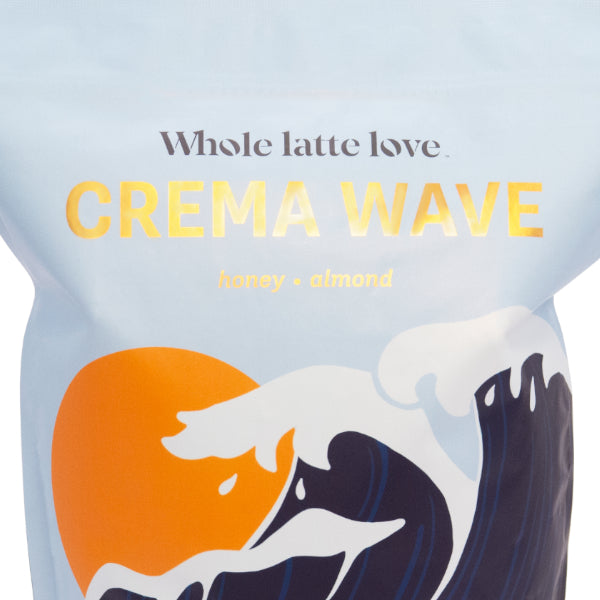 Whole Latte Love Crema Wave Whole Bean Espresso - 6oz