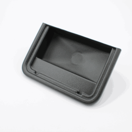 Drip Tray, Molded Black Plastic Base