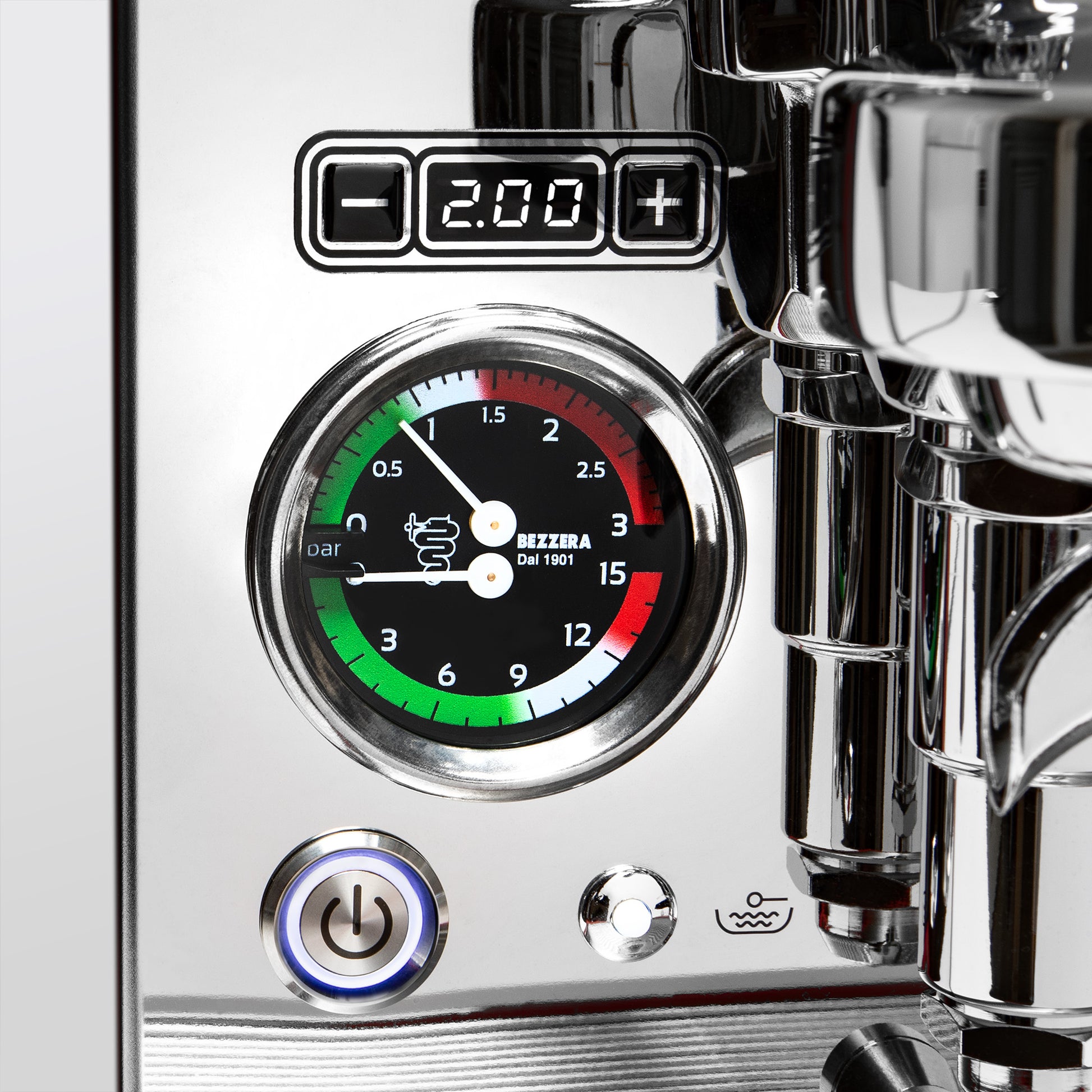 Bezzera Aria PID Espresso Machine with Flow Control – Whole Latte Love