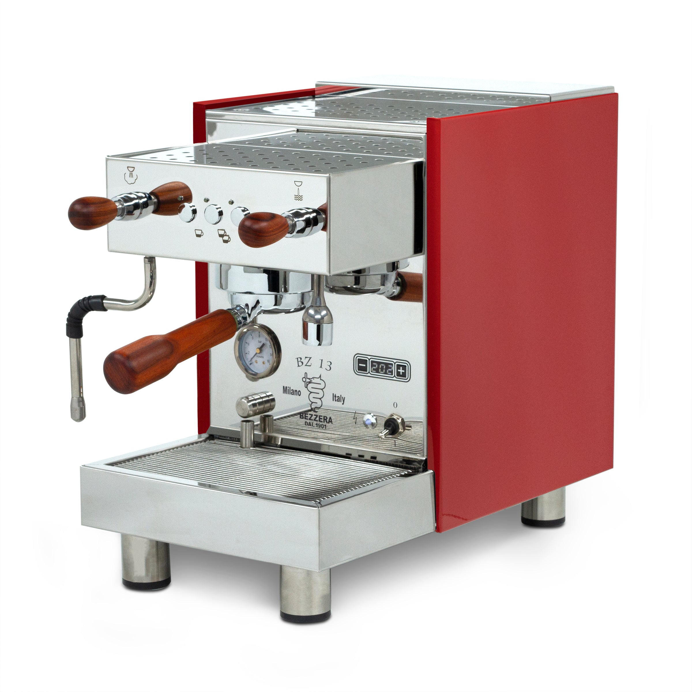 Bezzera BZ13 DE Rosso Espresso Machine - Rosewood - Special Edition - Default Title