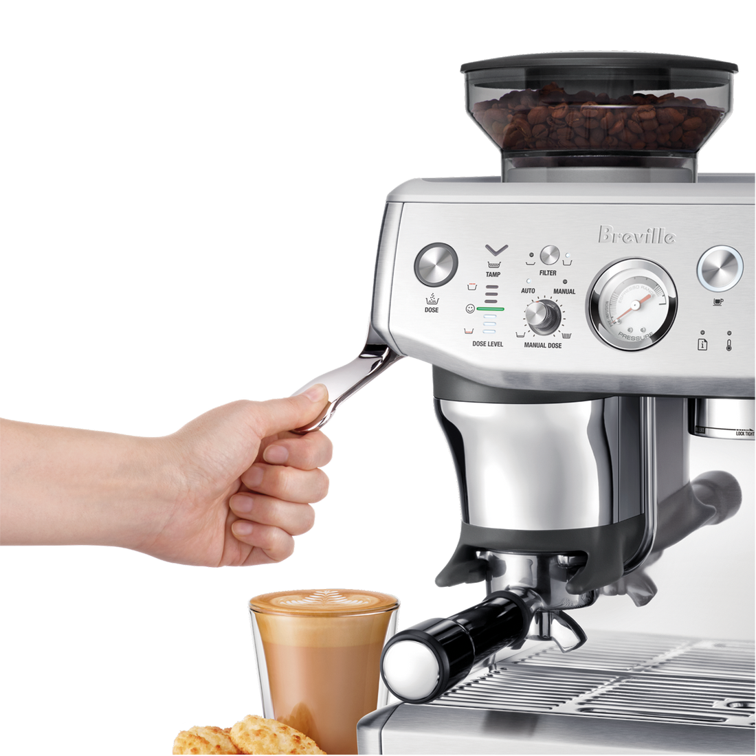 Breville BES876BSS1BNA1 Barista Express Impress – Whole Latte Love Breville BES876BSS1BNA1 Barista Express Impress – Whole Latte Love