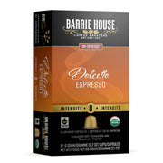 Barrie House Dolcetto Fair Trade Organic Espresso Capsules 10ct