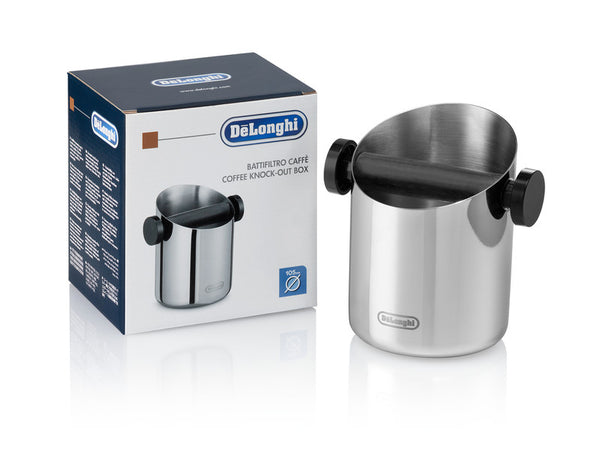 DeLonghi Stainless Steel Knock Box - Large – Whole Latte Love