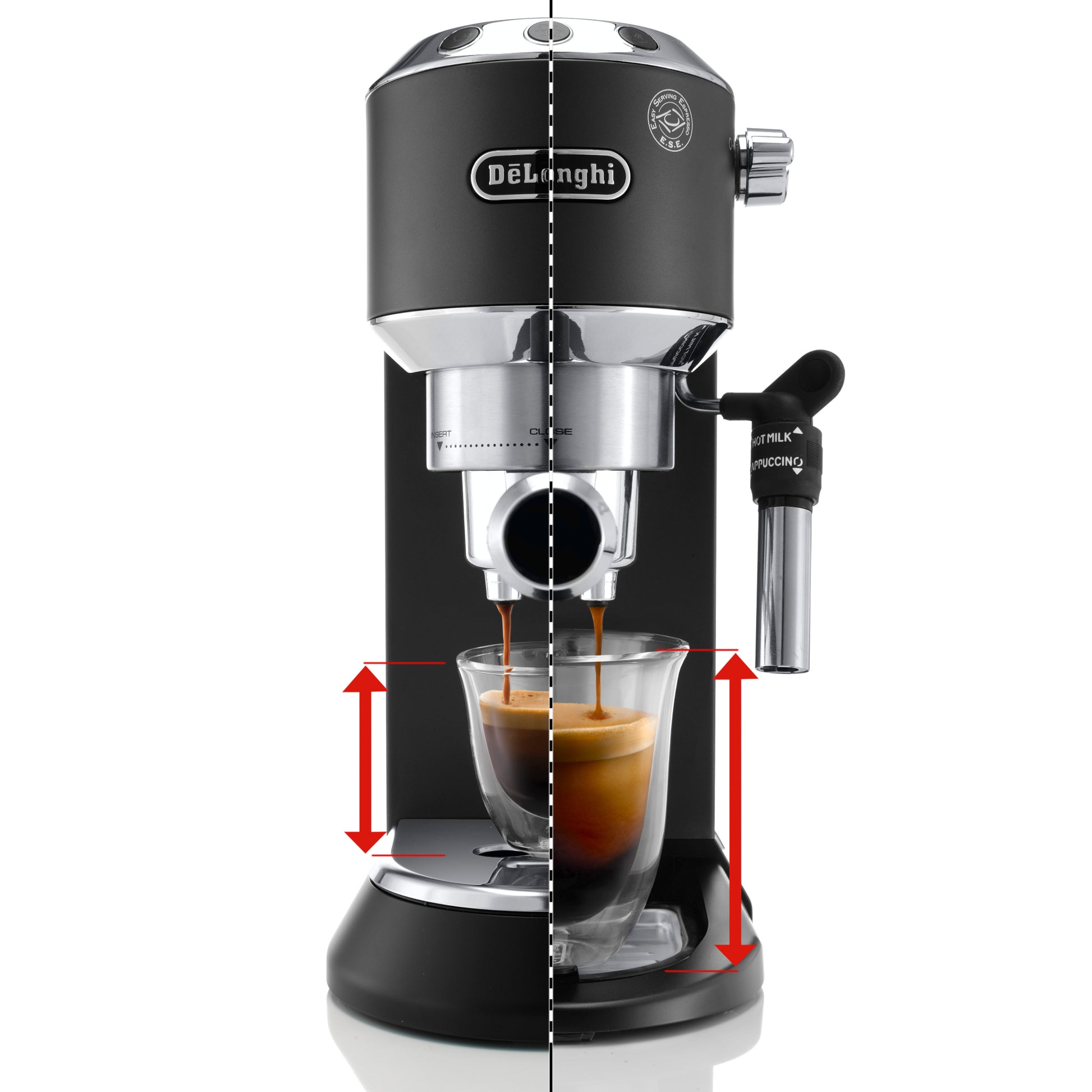 DeLonghi EC685BK Dedica Deluxe Espresso Machine - Black – Whole Latte Love