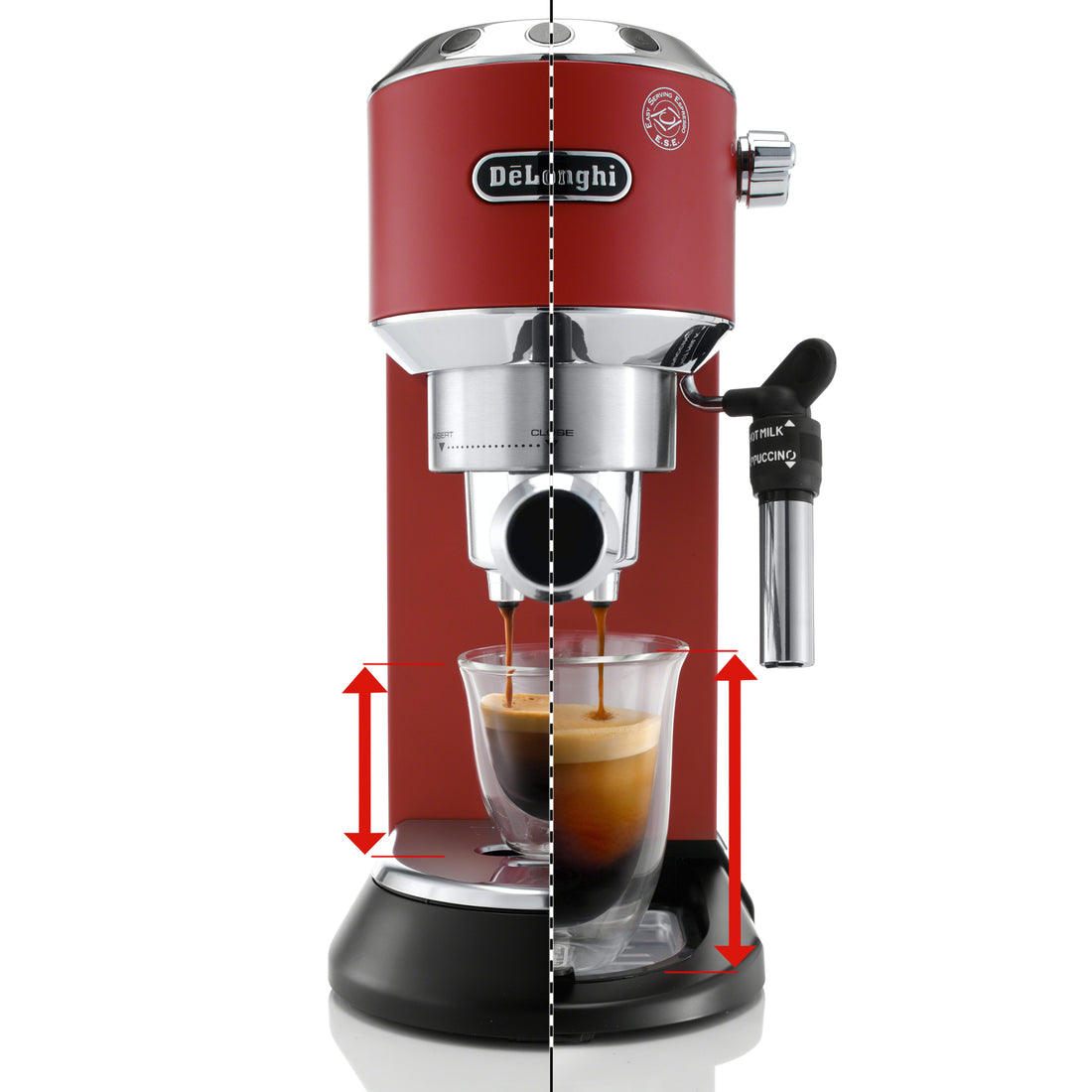 DeLonghi EC685.BK Espresso Coffee Machine 1300-Watt Black Coffee Machine