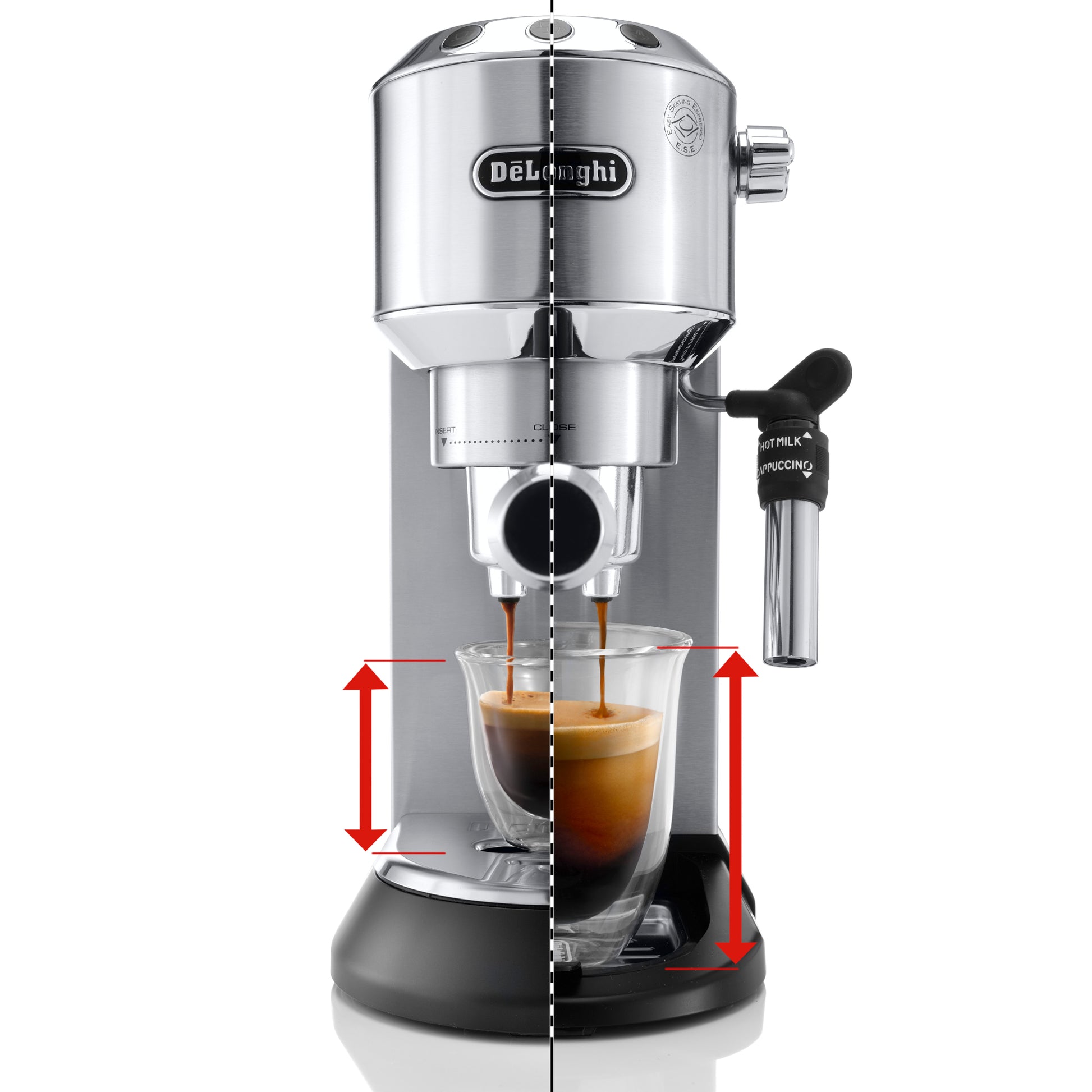 Dedica DeLuxe Manual Espresso Machine
