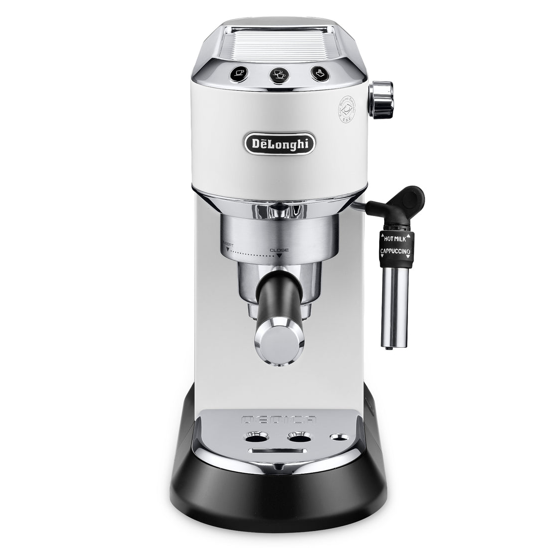 DeLonghi EC685W Dedica Deluxe Espresso Machine - White – Whole Latte Love