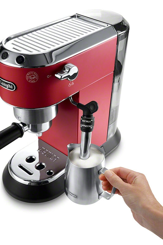 DeLonghi EC685R Dedica DeLuxe Pump Espresso Machine - Red