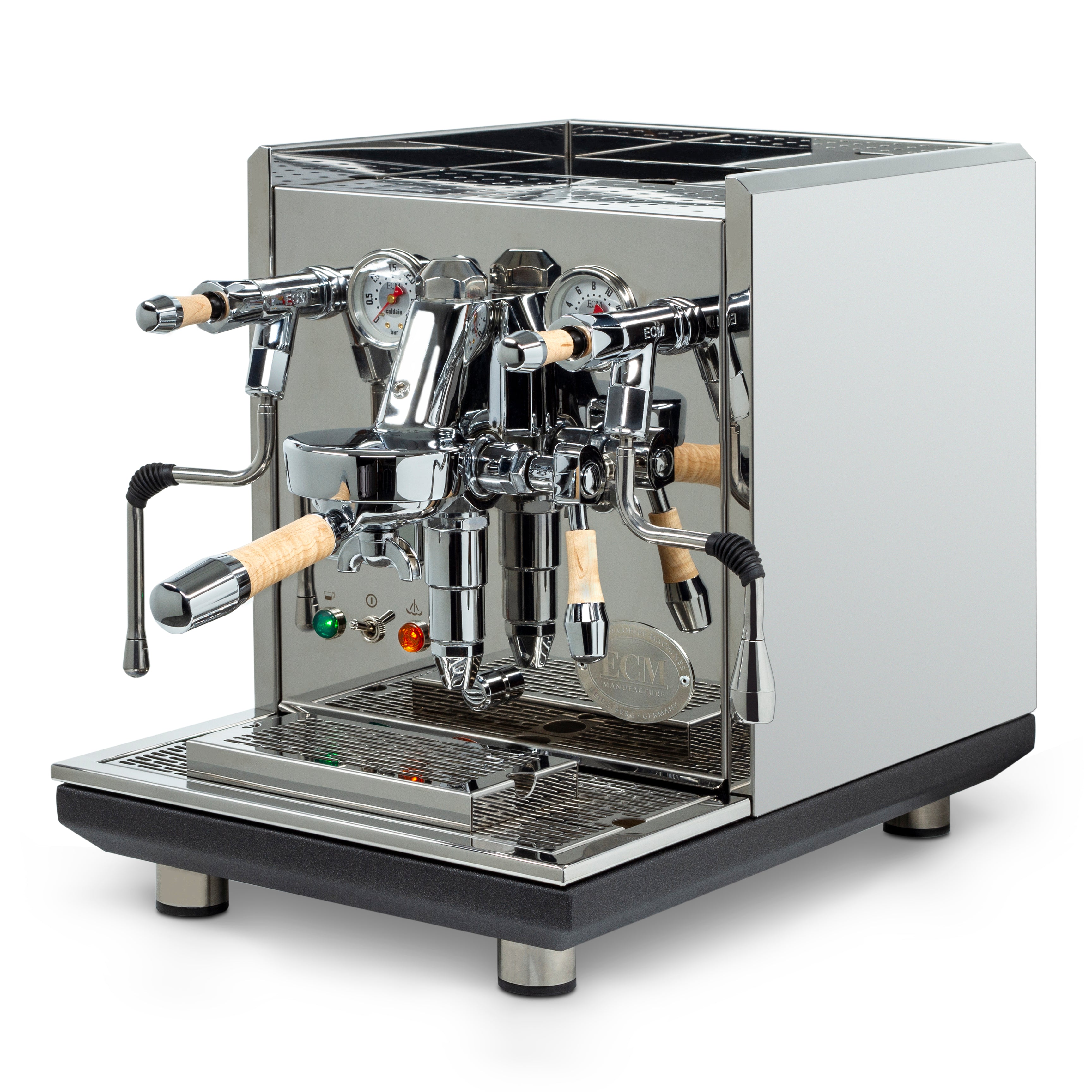 ECM Synchronika Espresso Machine with Tiger Maple Accents - Default Title
