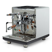 ECM Synchronika Espresso Machine with Walnut Accents