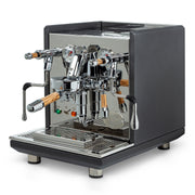 ECM Synchronika Espresso Machine - Anthracite with Zebra Wood Accents