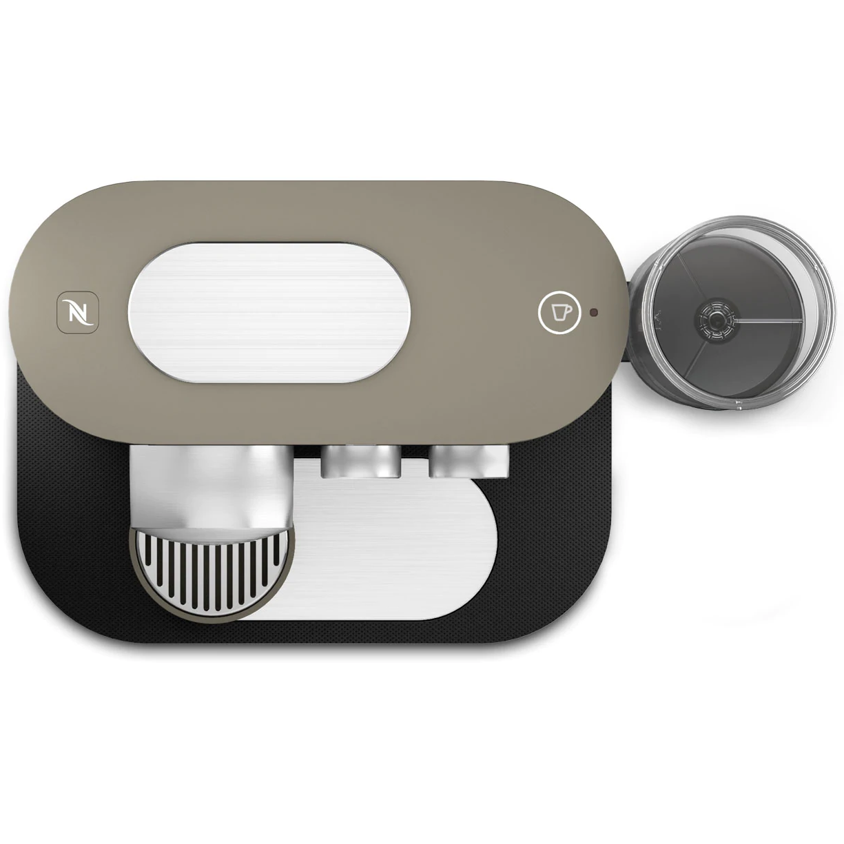 Nespresso Expert Espresso Machine by DeLonghi with Aeroccino Anthrac Whole Latte Love