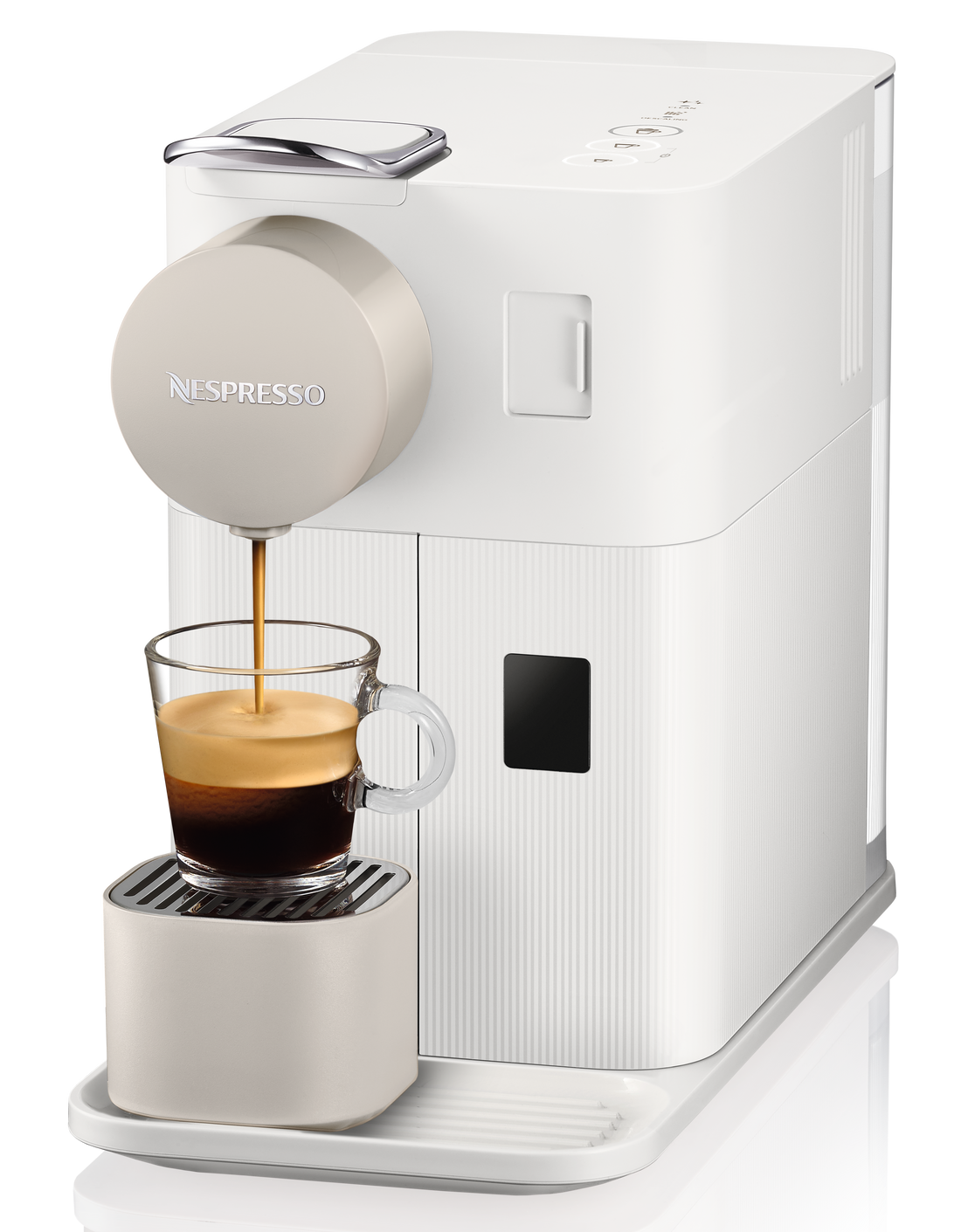 Nespresso Lattissima One Espresso Machine by DeLonghi - Silky White