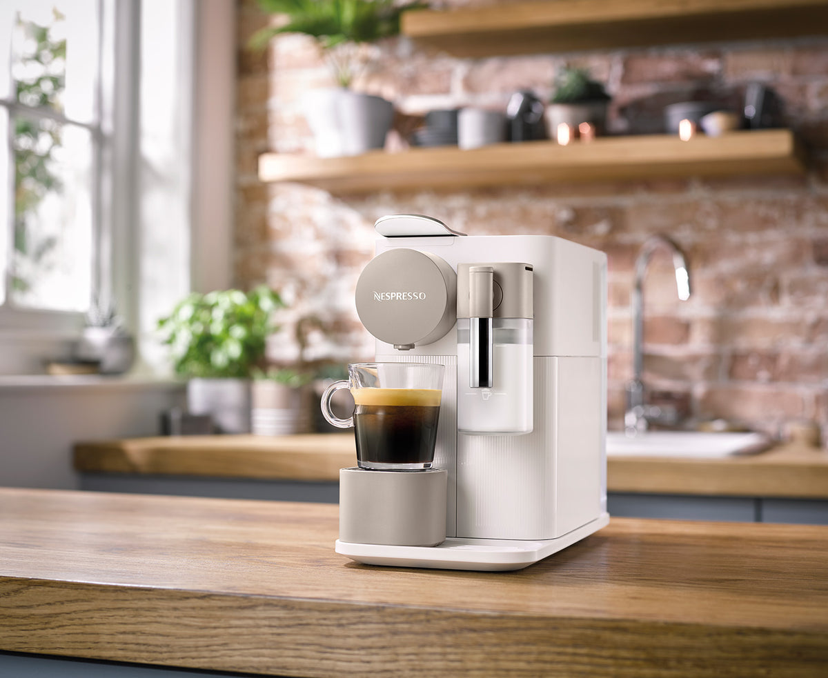 Nespresso Lattissima One Espresso Machine by DeLonghi - Silky White