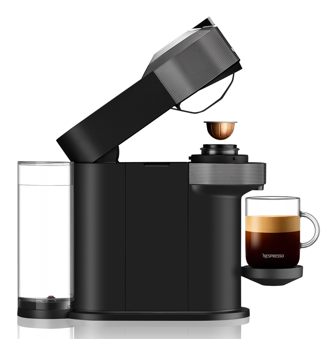 Nespresso Vertuo Next Espresso Machine by DeLonghi - Grey