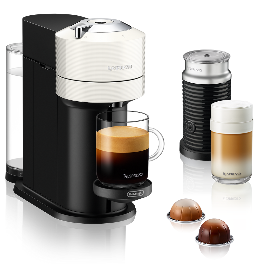 Nespresso machine shop white