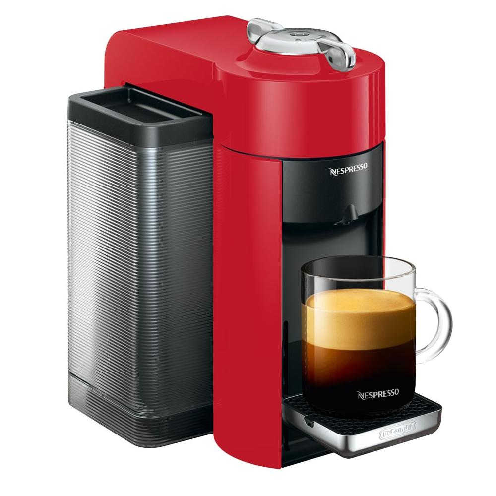 Nespresso - Máquina de café y espresso, modelo Vertuo por De'Longhi, Rojo
