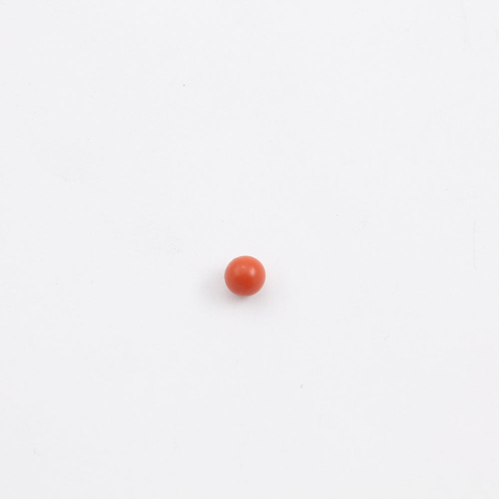 Red Silicone Check Ball, 5mm Base