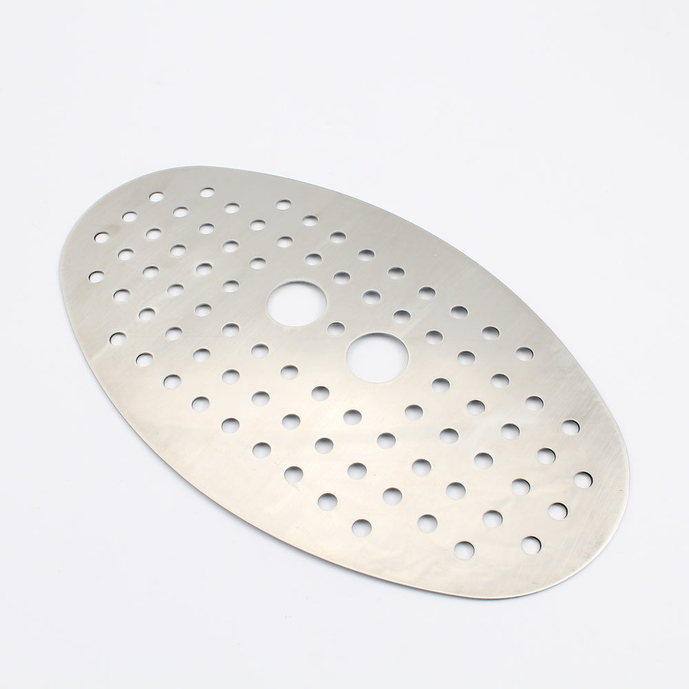 thumbnail image 2 of La Pavoni OEM Chrome Stainless Steel Drip Tray Grate For Europiccola Professional - 324021 2 of 6