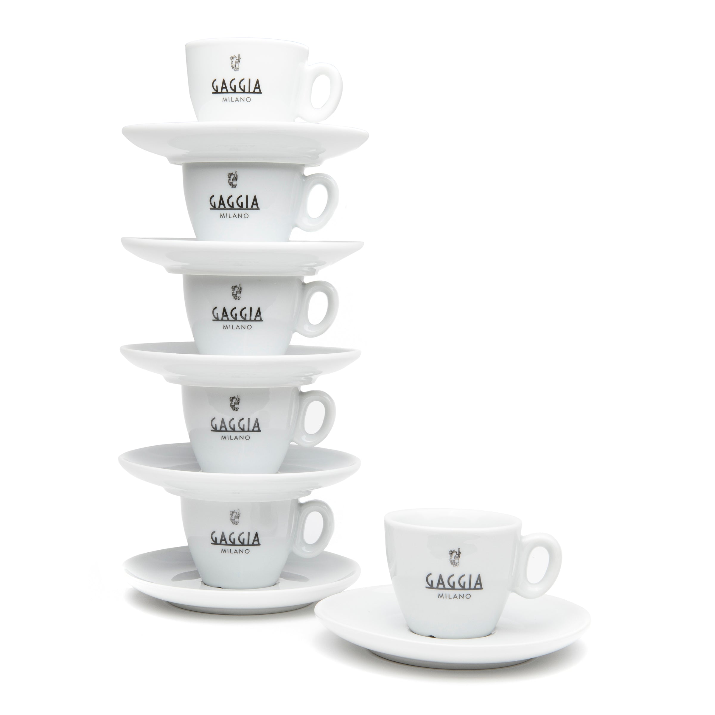 Gaggia Set of 6 Espresso Cups – Whole Latte Love