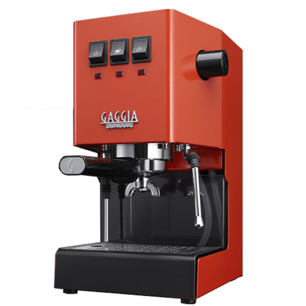 Gaggia Classic Pro Espresso Machine in Lobster Red – Whole Latte Love