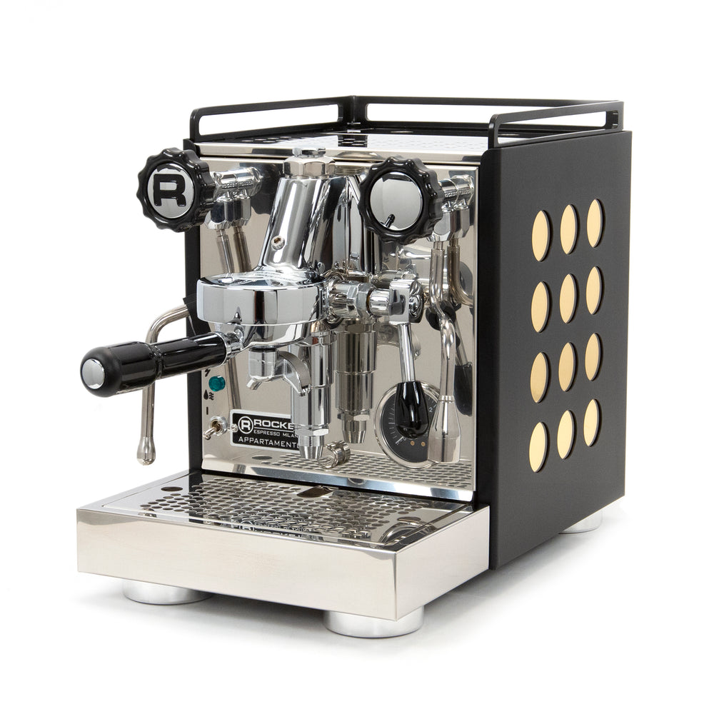 Rocket Espresso Appartamento Serie Nera Espresso Machine - Gold