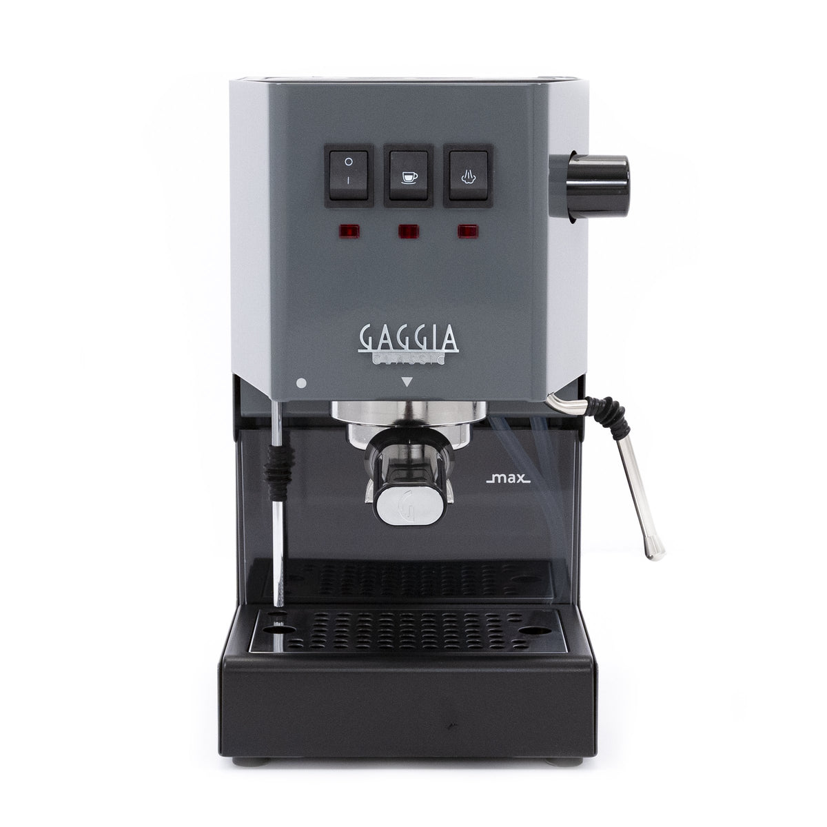 Refurbished Gaggia Classic Pro Espresso Machine in Industrial Grey Whole Latte Love