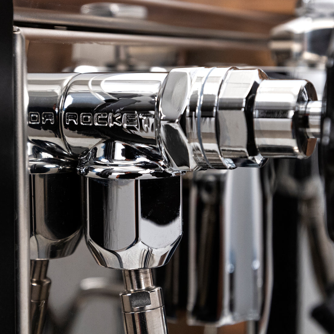 Rocket Espresso Appartamento Serie Nera Espresso Machine - Maple Curly Figured