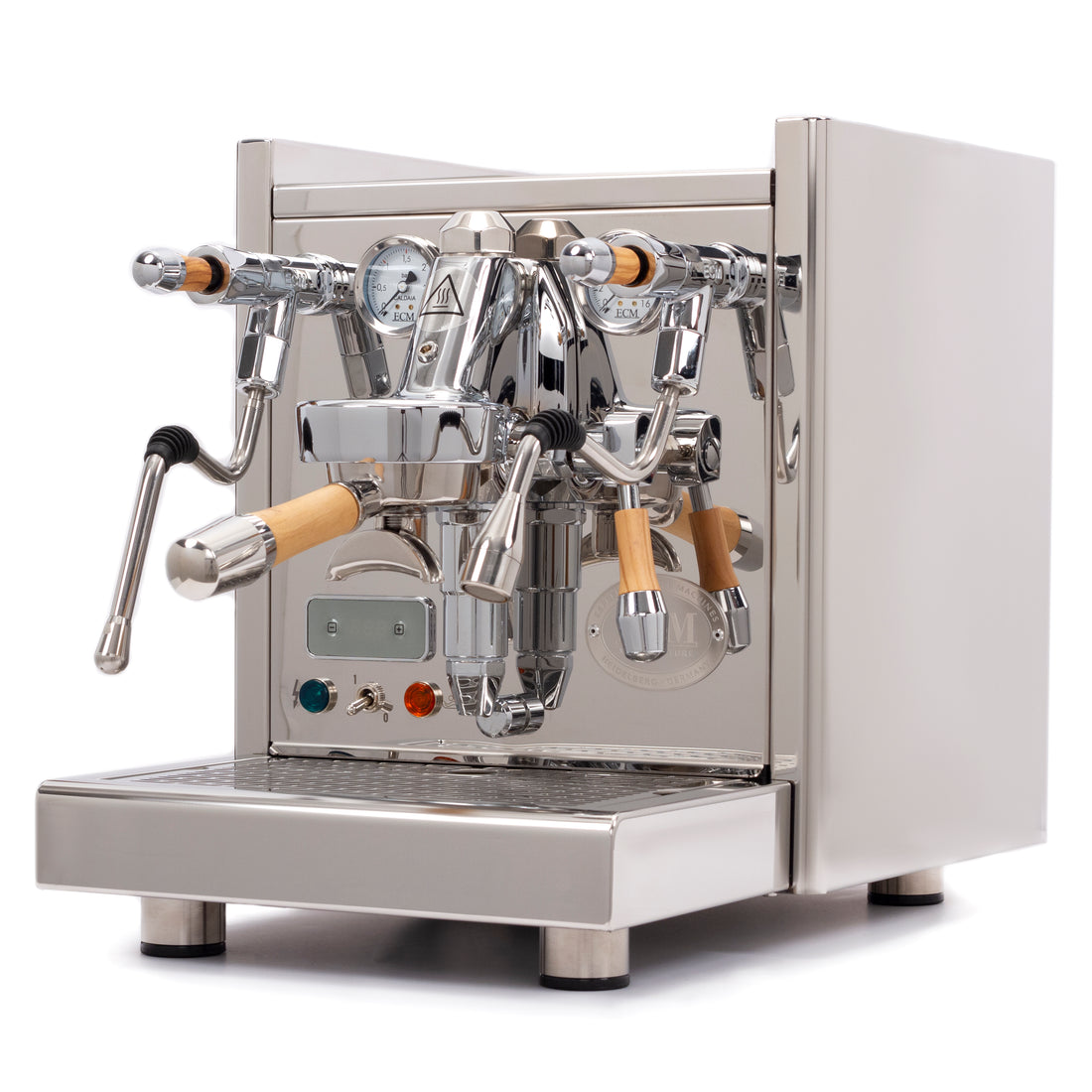 ECM Technika V Profi PID Espresso Machine - Olive Wood