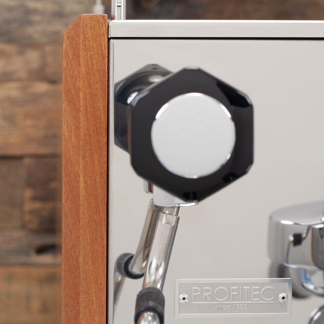 Profitec Pro 700 Espresso Machine with Flow Control - Sapele Mahogany
