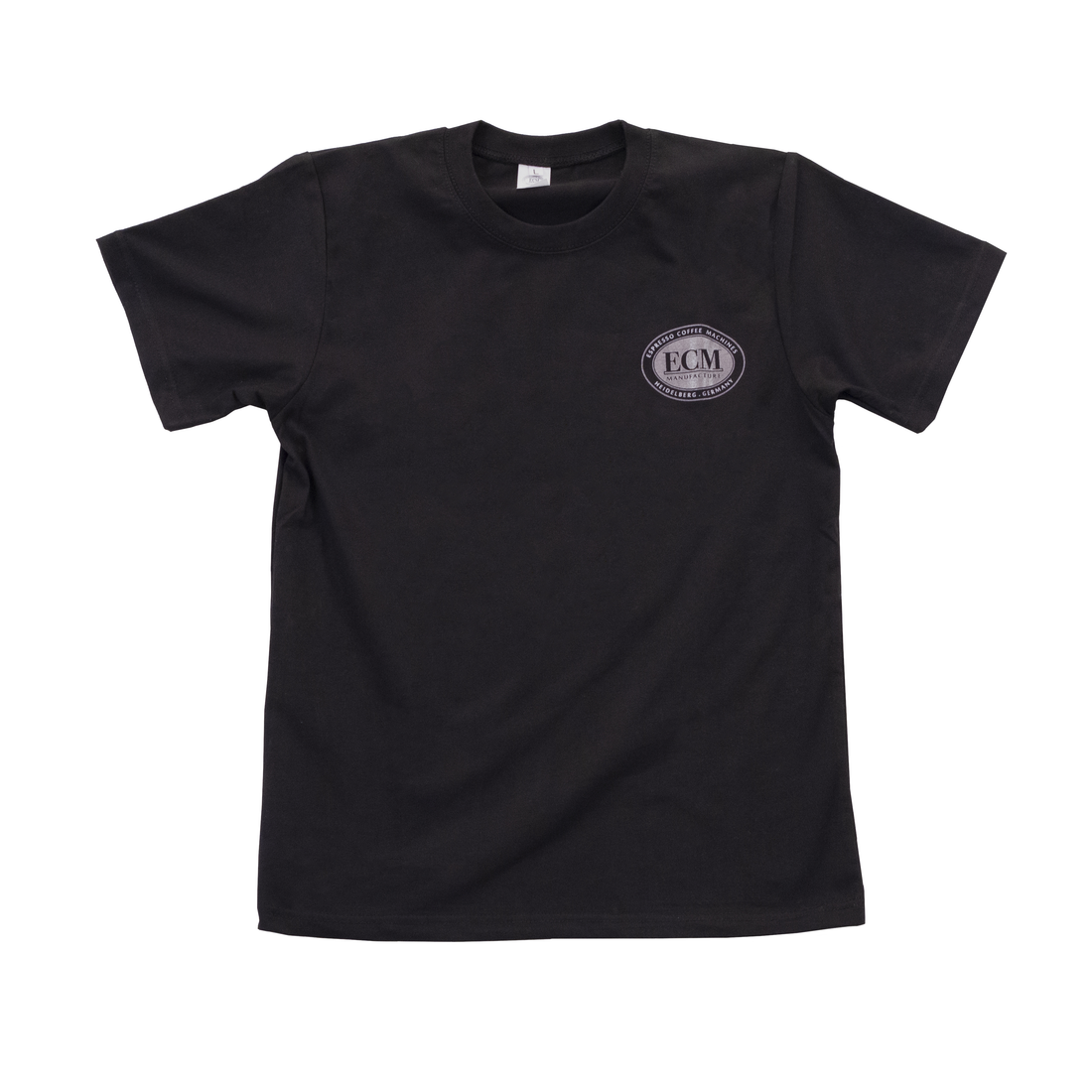 ECM Black Logo T-Shirt - Size L
