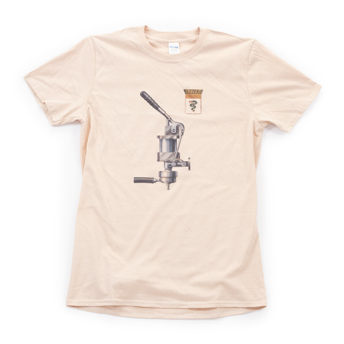 Bezzera Brew Group Beige T-Shirt - Size S
