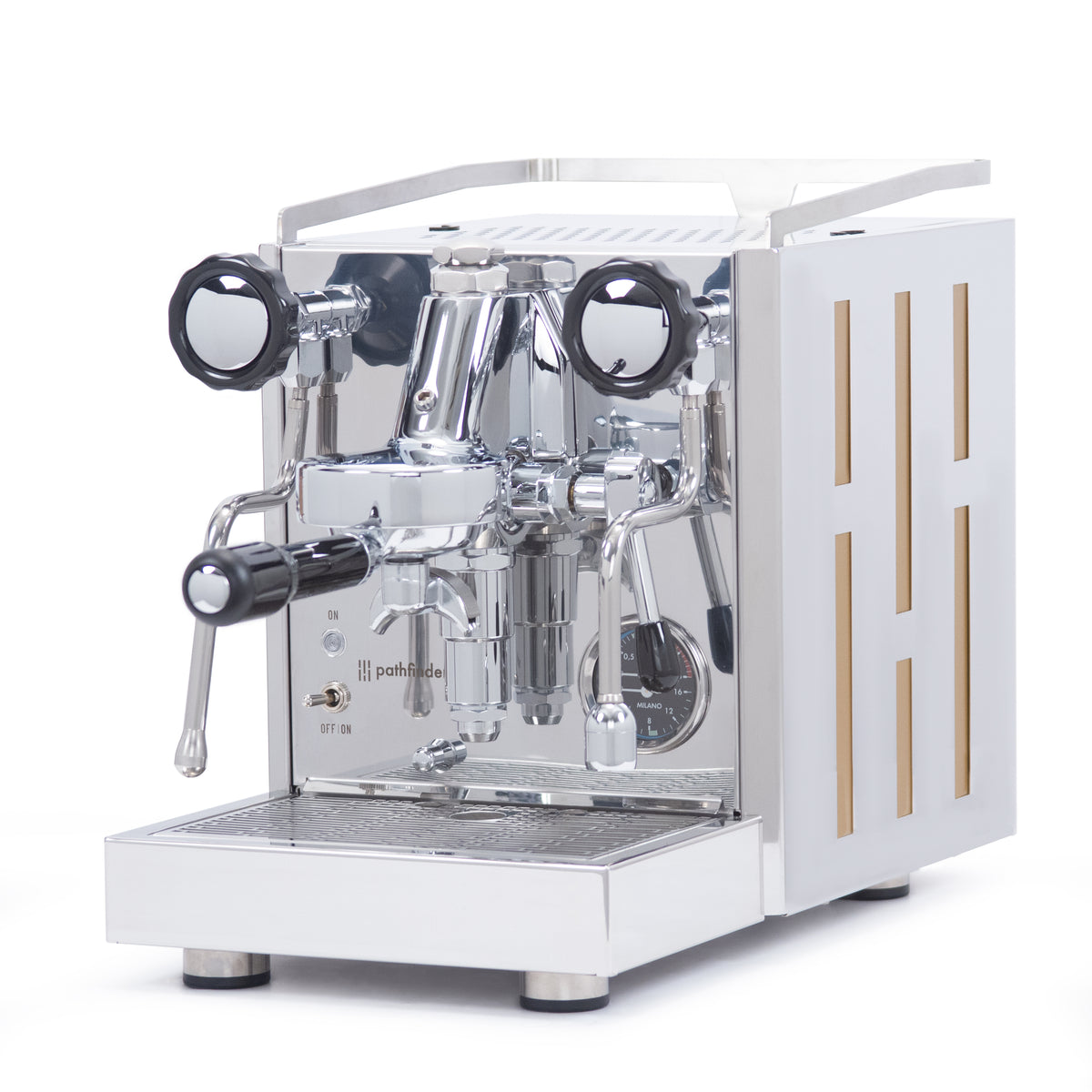 Pathfinder Heat Exchanger Espresso Machine Gold Panels Whole Latte Love