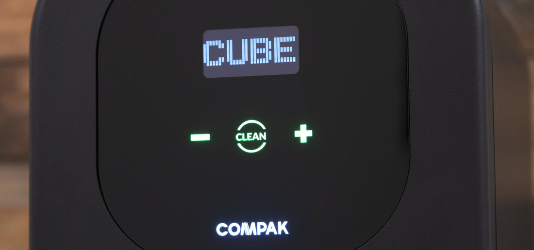 Compak Cube Automatic Tamper 58mm - Matte Black