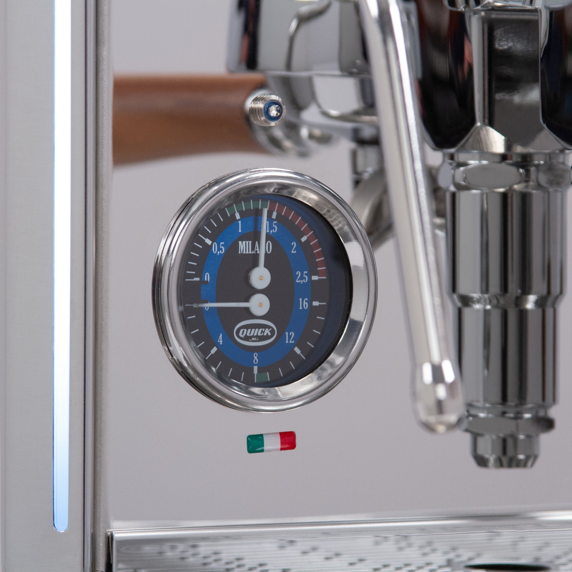 Quick Mill Arnos Espresso Machine - Walnut Accents – Whole Latte Love