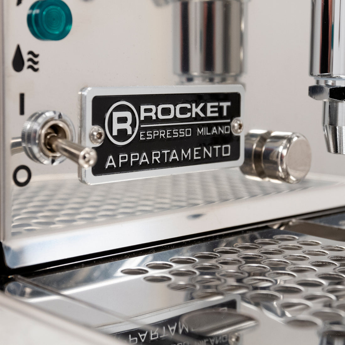 Rocket Espresso Appartamento Espresso Machine - Wenge Quarter Cut