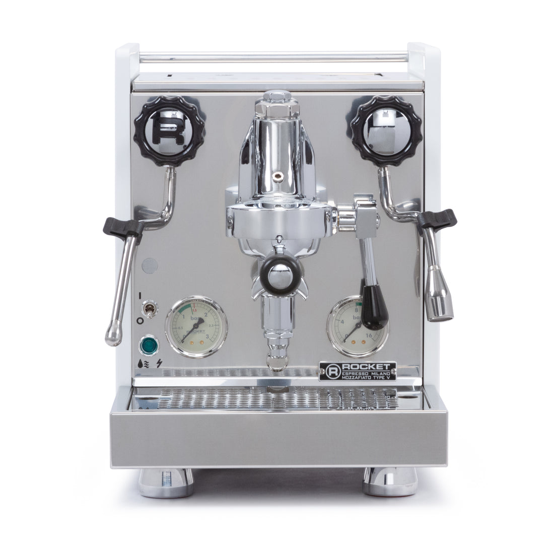 Rocket Espresso Mozzafiato Cronometro V Bianco Espresso Machine