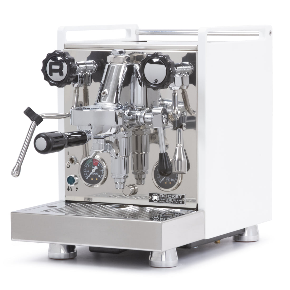 Rocket Espresso Mozzafiato Cronometro R Bianco Espresso Machine