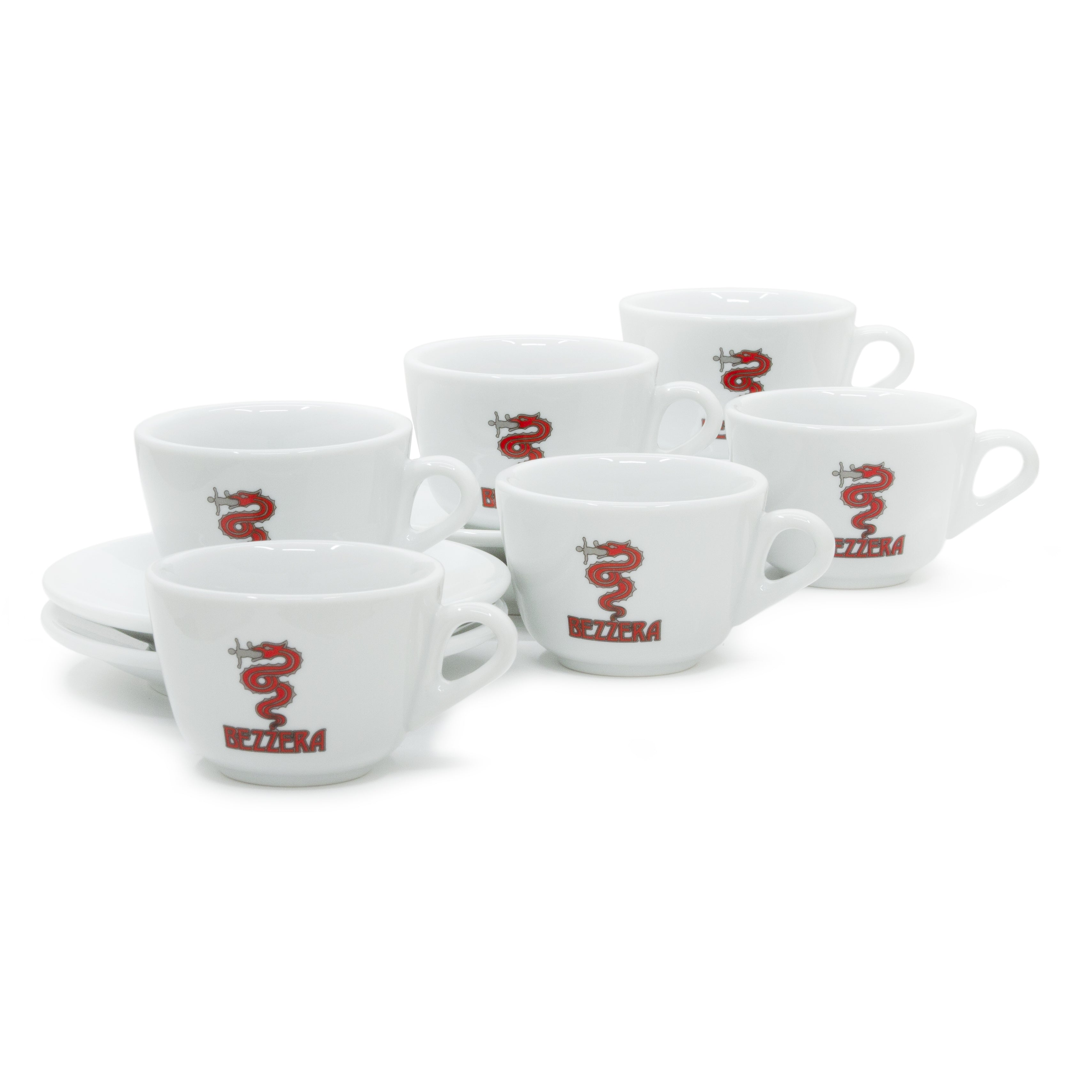 Bezzera Cappuccino Cup and Saucer Set – Whole Latte Love