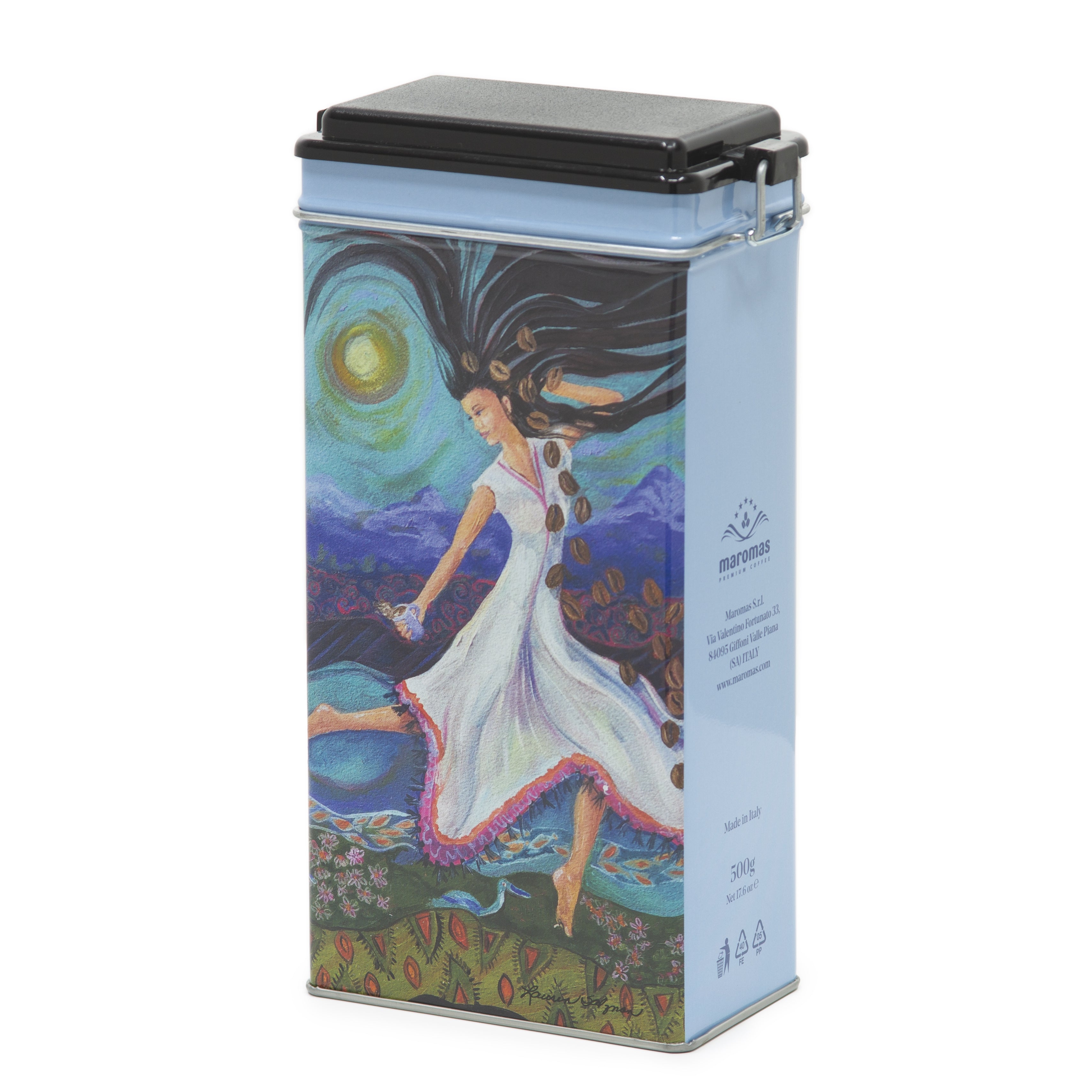 Lauren Salzman Art - Coffee Dance Storage Tin – Whole Latte Love